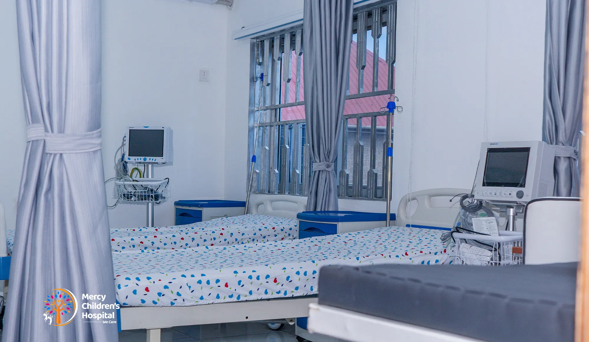 The paediatric ward at Mercy Children's Hospital